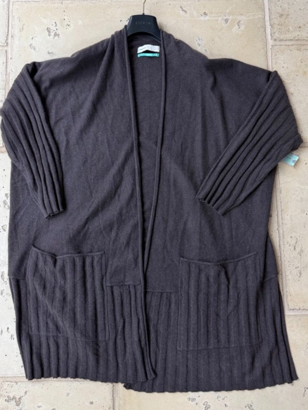 NWT- Cashmere Open-Front Cardigan